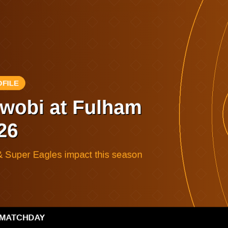 Alex Iwobi at Fulham 2025/26: Stats, Form & Super Eagles Impact