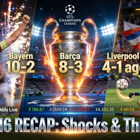 UEFA Champions League Round of 16 Roundup 2025/26: Goals, Shocks and Stars