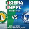 Kano Pillars vs Enyimba Prediction, Preview & Best Odds – NPFL March 23, 2026