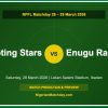 Shooting Stars vs Enugu Rangers Prediction & Preview – NPFL Matchday 29, March 2026
