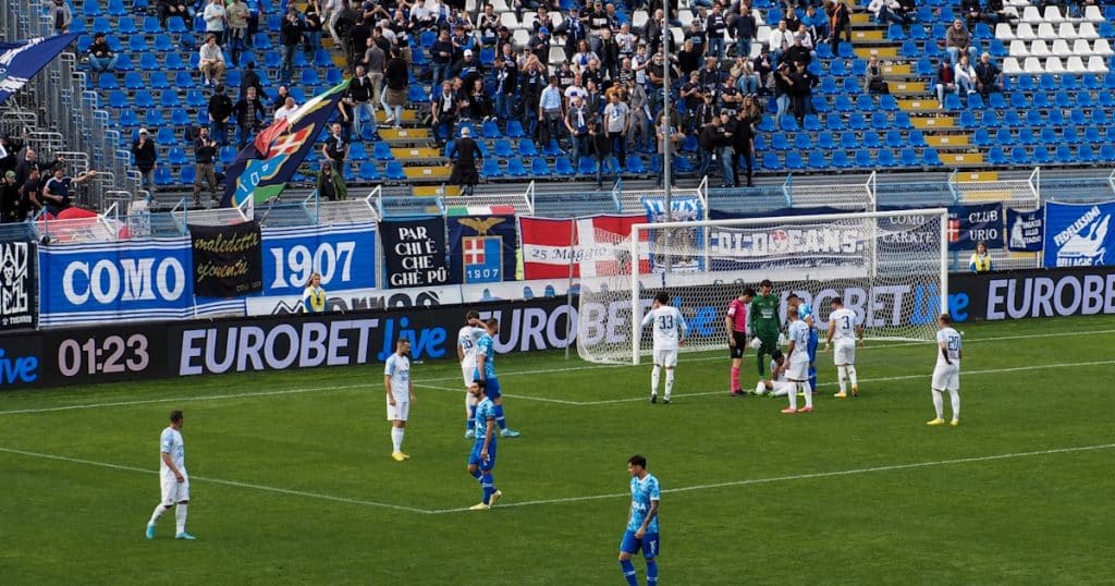 Football match action in a stadium — football betting tips Nigeria today