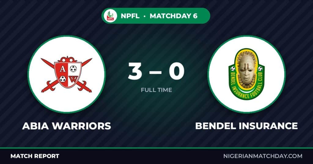 Abia Warriors vs Bendel Insurance