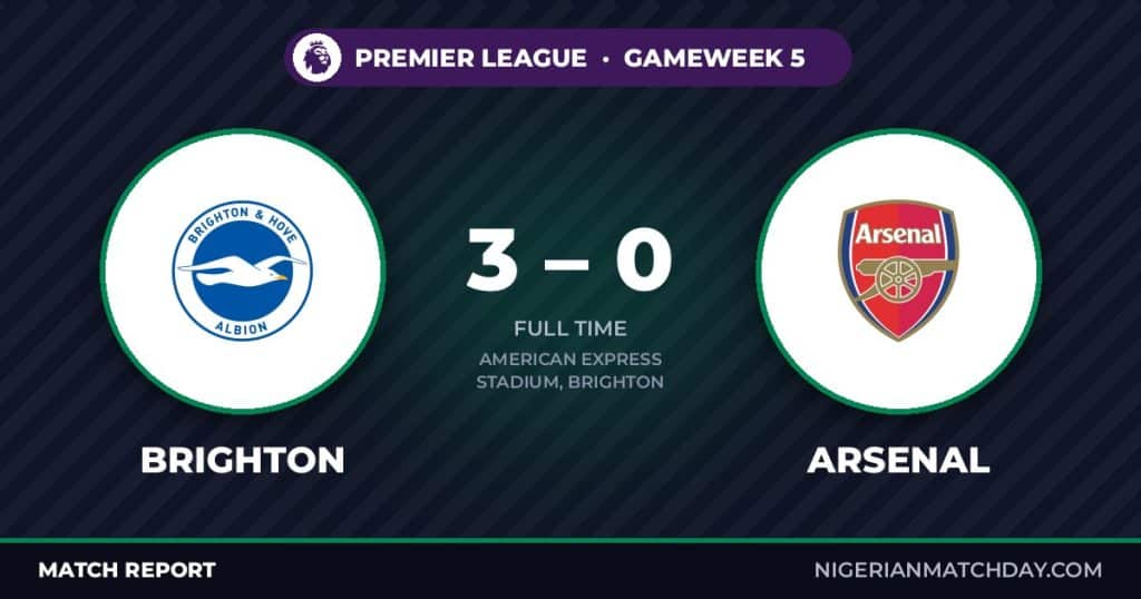 Brighton 3-0 Arsenal: Gross Inspires Seagulls to End Champions’ Perfect Start