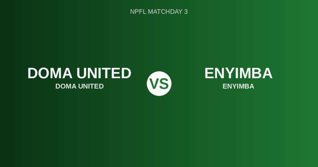 Doma United Enyimba — nigerianmatchday.com