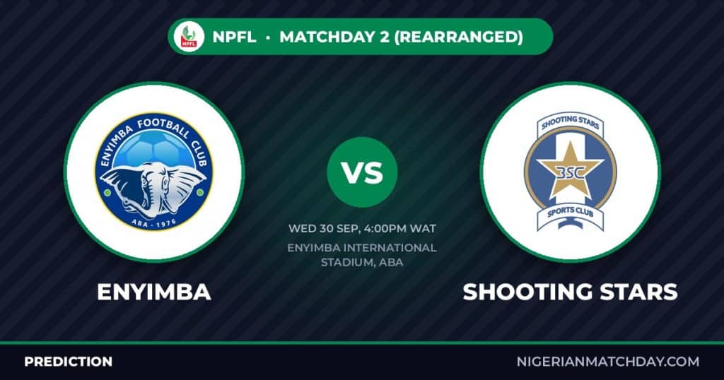 Enyimba vs Shooting Stars