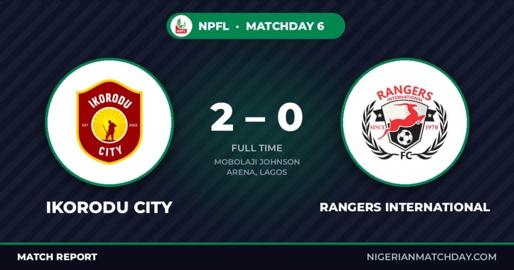 Ikorodu City vs Rangers International