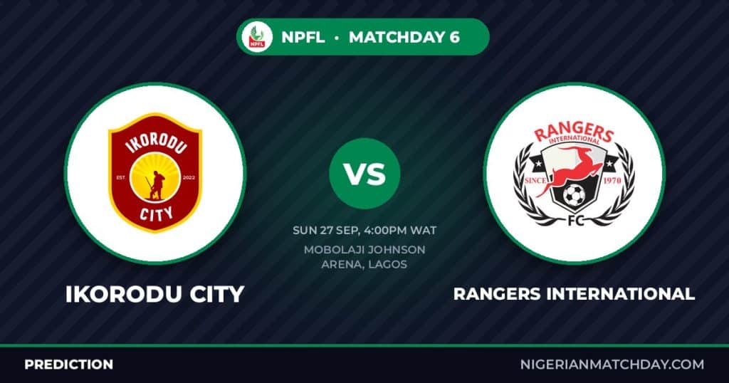 Ikorodu City vs Enugu Rangers