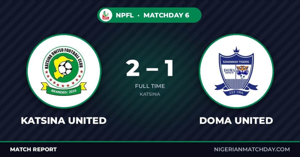 Katsina United vs Doma United