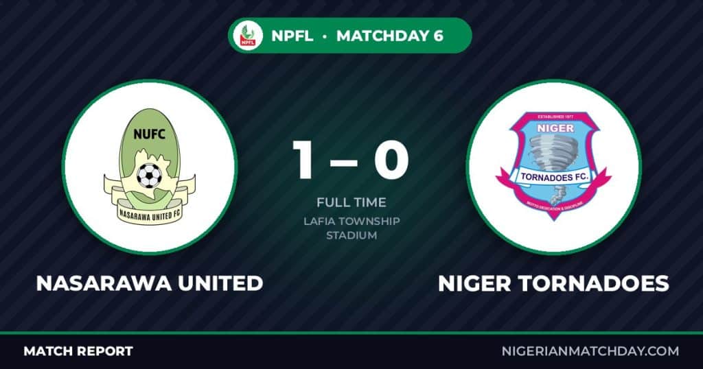Nasarawa United vs Niger Tornadoes