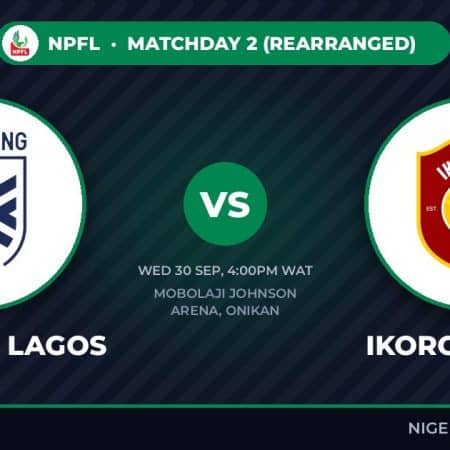 Sporting Lagos vs Ikorodu City Prediction: NPFL Lagos Derby