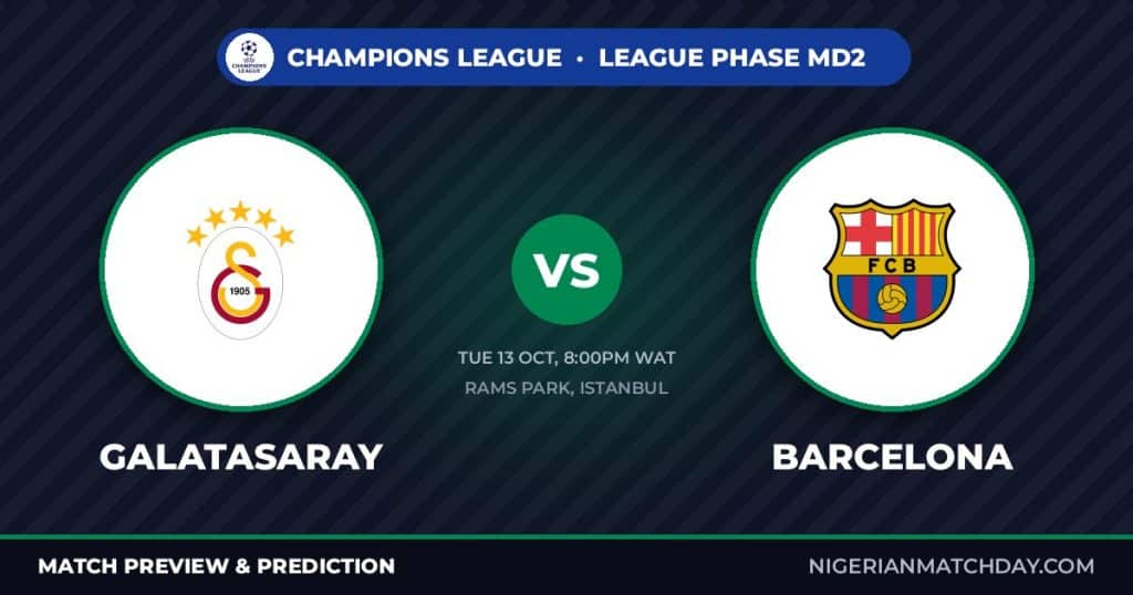 Galatasaray vs Barcelona prediction: Champions League preview