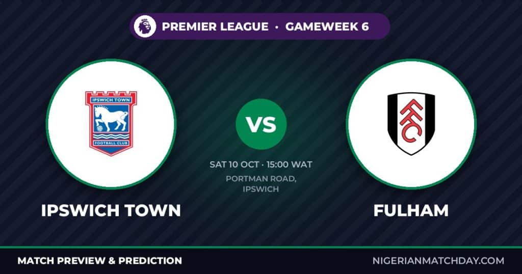 Ipswich Town vs Fulham