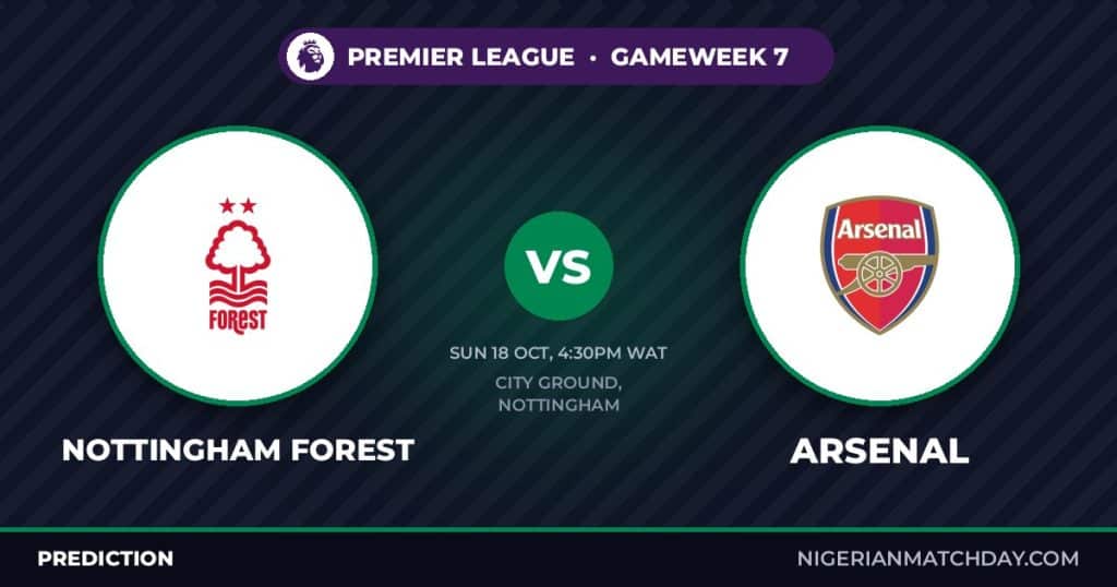 Nottingham Forest vs Arsenal match preview