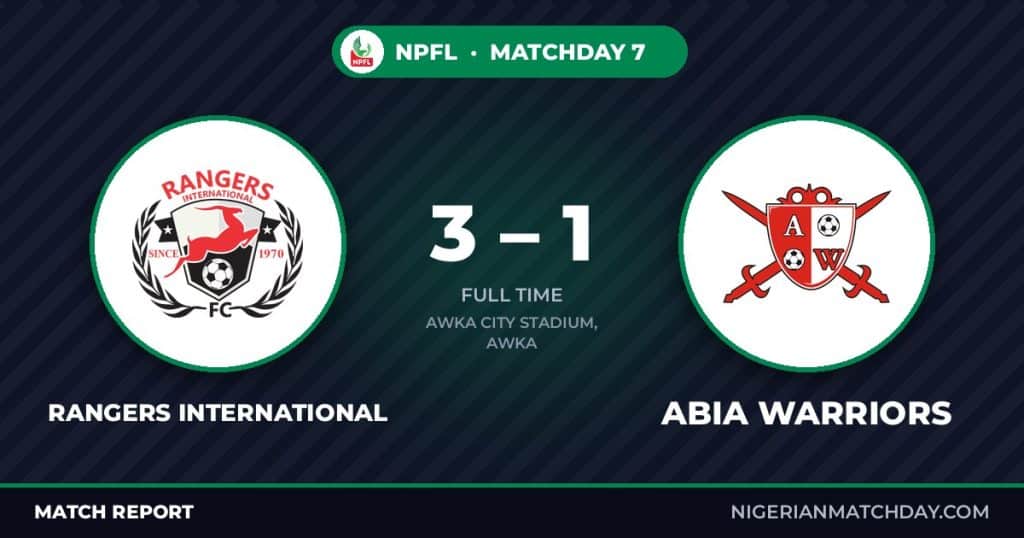 Rangers vs Abia Warriors