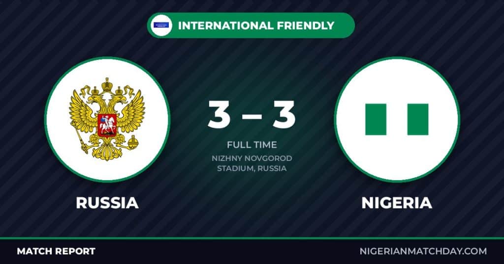 Russia vs Nigeria