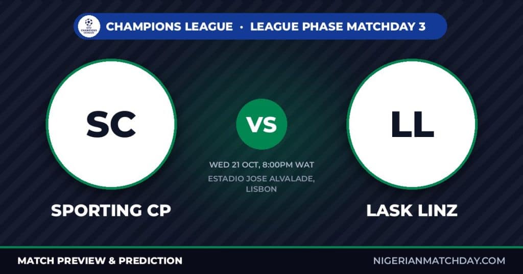 Sporting CP vs LASK match preview