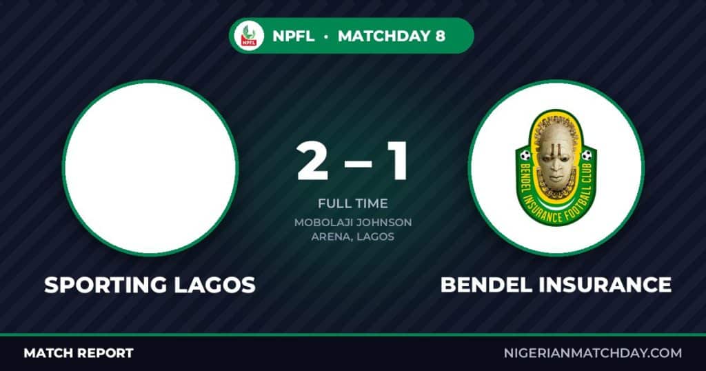 Sporting Lagos vs Bendel Insurance